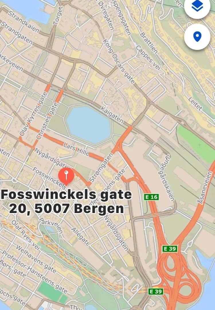 Koselig Bygardsleilighet I Bergen Sentrum 0*,  Norwegia